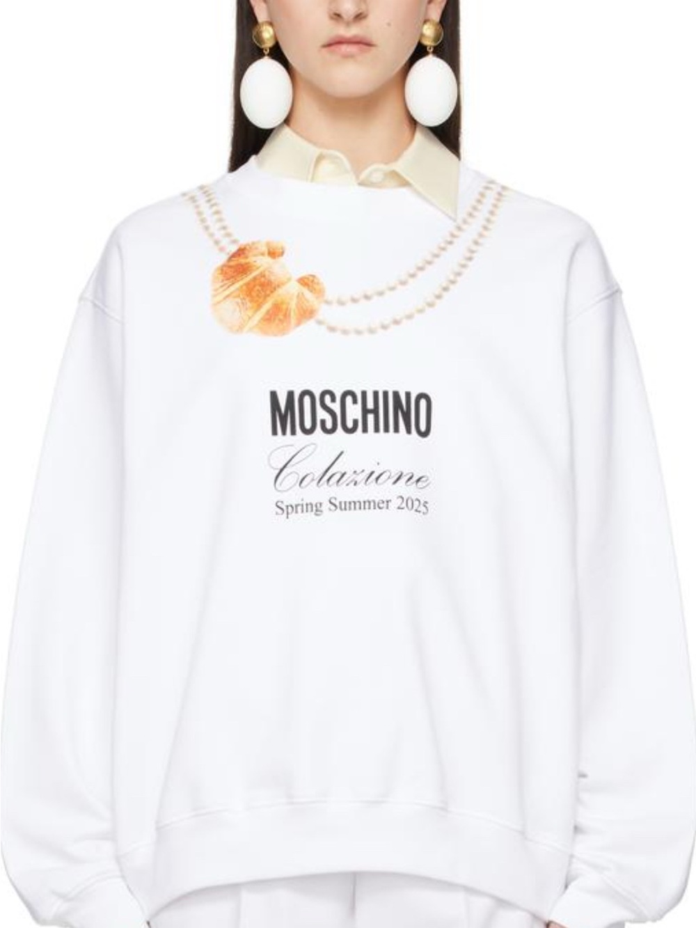 Moschino "Colazione" Collection (Breakfast) Sweatshirt
